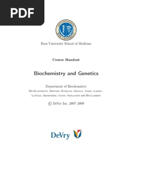 Biochem Handout Citric Acid Cycle Diet Nutrition