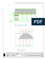 Left Side Elevation: Apex Line of Roof