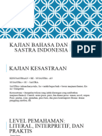 Kajian Bahasa Dan Sastra Indonesia New