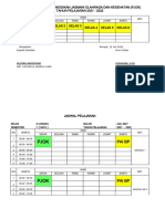 Jadwal Pelajaran Guru Mapel