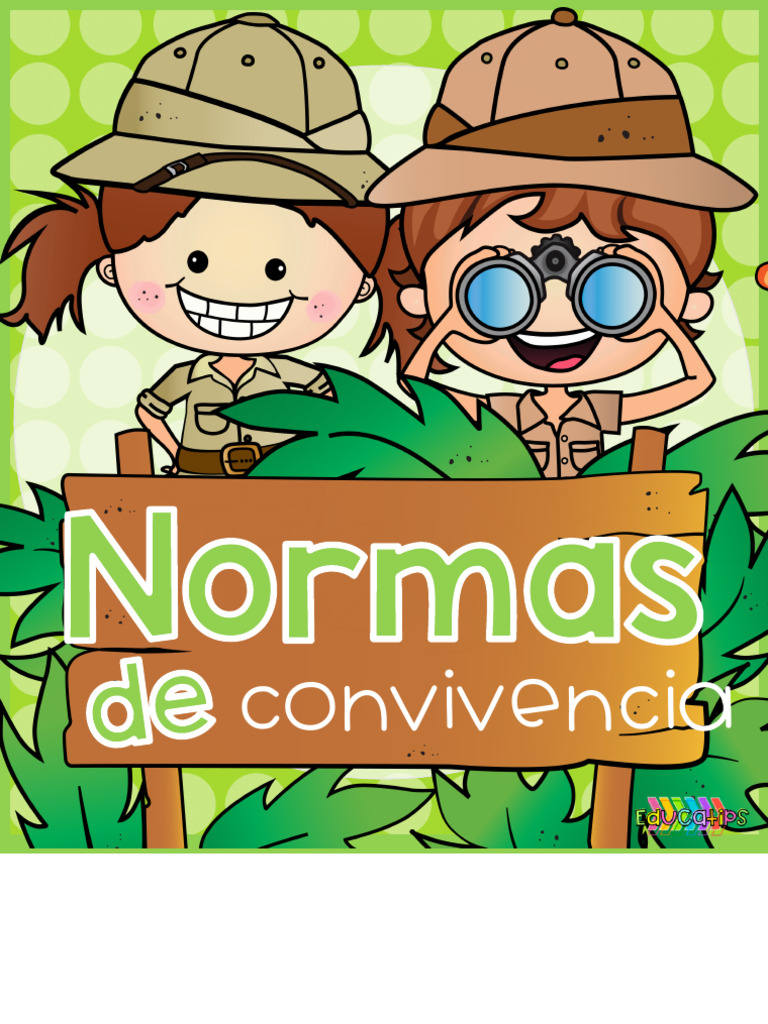 Normas de convivencia para niños | PDF