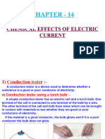 Chemical Effect of Electric Current