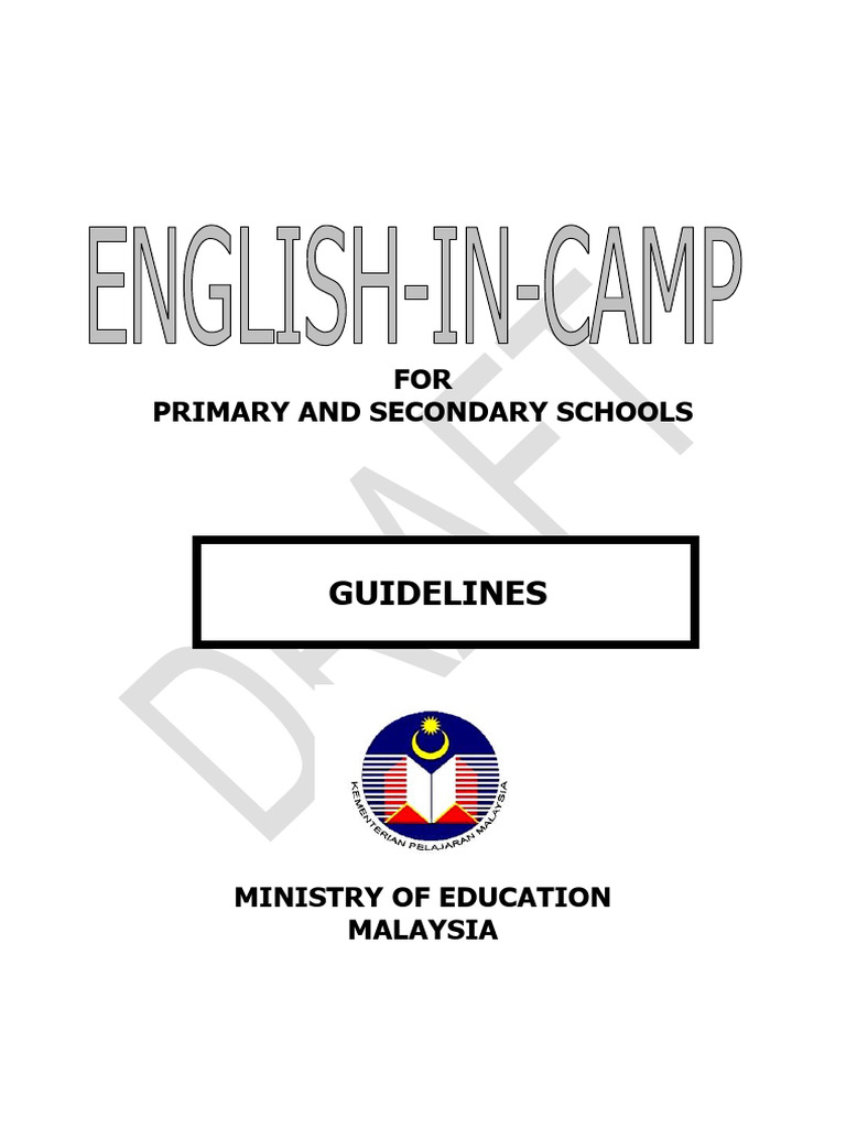 English In Camp Pdf Camping