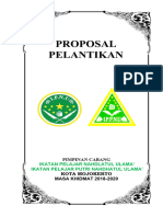 Proposal Pelantikan