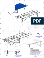 Drawing of GZ Solar Panels Mounting Structutre