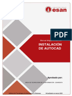 Instalacion Autocad