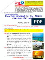 Tour Phan Thiêt - Mũi Né 02n1d