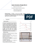 Movimiento Armónico Simple M