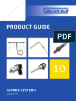 MOTORTECH Product Guide 01.00.001 10 Sensor Systems EN 2016 01