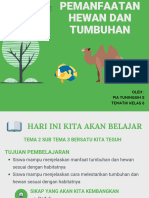 Pemanfaatan Hewan Dan Tumbuhan