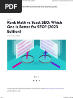 Rank Math Vs Yoast