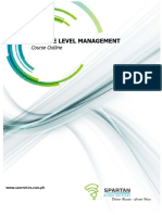 Course Outline - Service Level Management 06242019