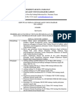 SK Pemberlakuan Panduan Tentang Data Dan Informasi
