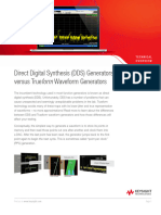 Direct Digital Synthesis (DDS) Generators Versus Trueform Waveform Generators