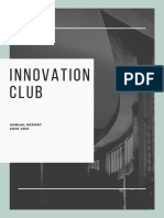 Innovation Club Annual Report 2020 2021