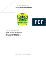 Makalah Kegiatan Pratikum Difusi Dan Osmosis