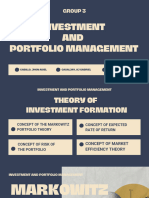 G3 Theory of Investment Formation