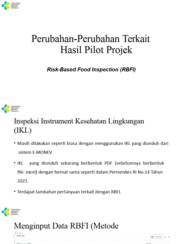 Prosedur Input Data RBFI TPP | PDF