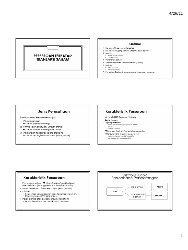 Ekuitas Penerbitan Saham 2022pdf | PDF