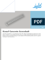 Knauf Concrete Screwbolt. 1