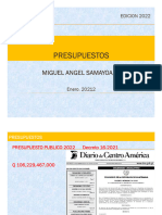 3 - Presupuestos - Clase - 2022 - 29 Enero 2022