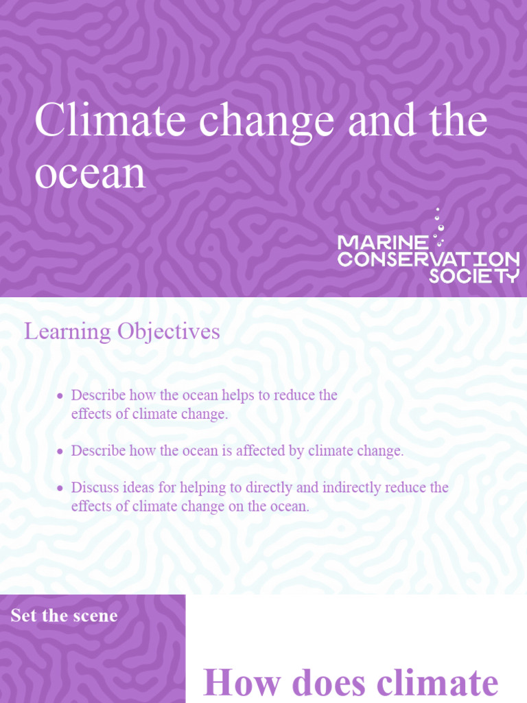 Climate Change And The Ocean Powerpoint Pdf Climate Change Oceans