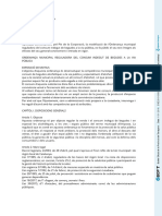 Ordenança Municipal Reguladora Del Consum Indegut de Begudes A La Via Pública