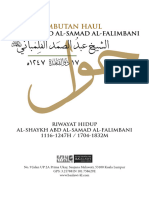 Riwayat Hidup Shaykh Abd Al-Samad Al-Falimbani