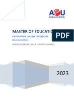 MED Program Guidebook - Concentration 2023
