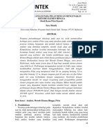 Dintek: Analisa Tegangan Pada Pelat Dengan Mengunakan Metode Elemen Hingga (Studi Kasus Pelat Konsol) Sary Shandy