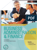 Business Administration Finance Student Book