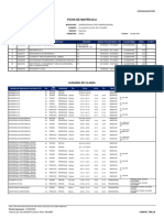 Ficha de Matrícula