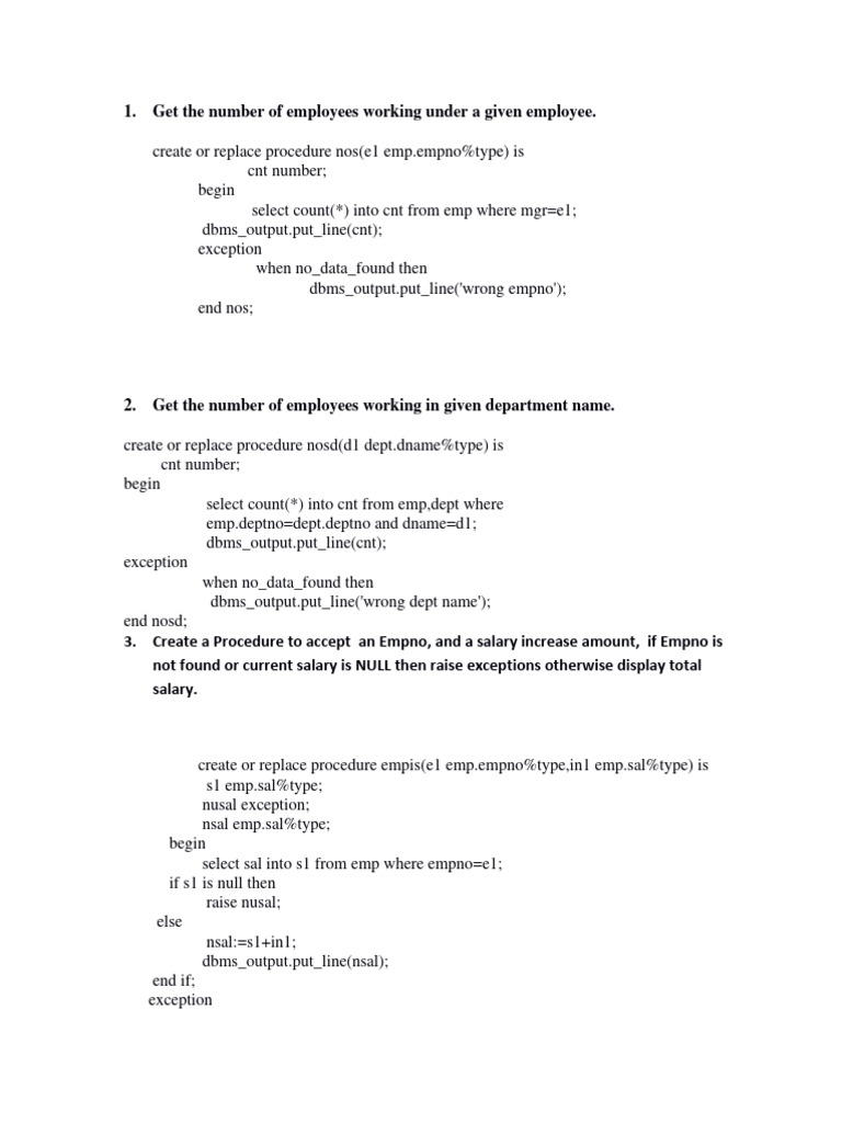 Programs Procedures and Functions | PDF | Computer Programming ...