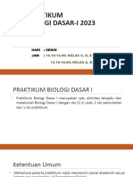 Asistensi Praktikum Biologi Dasar 1