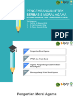 01-Pengembangan IPTEK Berbasis Moral Agama