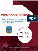 Renstra BKPSDM 2021-2026