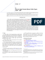 Body Measurements For Adult Female Misses Petite Figure Type, Size Range 00P - 20P