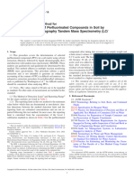 Determination of Perfluorinated Compounds in Soil by Liquid Chromatography Tandem Mass Spectrometry (LC/ MS/MS)