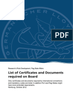 List - of - Certificates GL