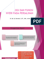 Pertemuan 3 (Fisiologi Dan Fungsi Nyeri Pada Persalinan)