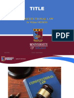 Law Contitition