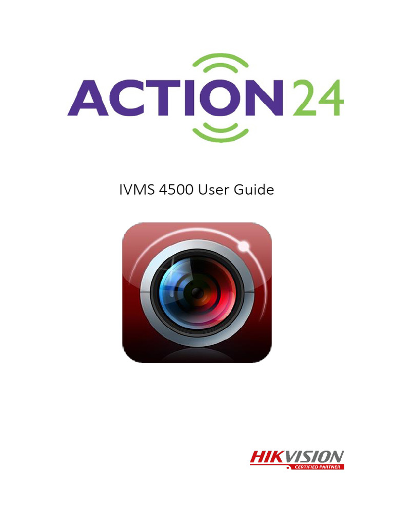 IVMS 4500 User Guide for Mobile App | PDF | Icon (Computing) | Camera