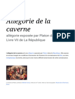 Allégorie de la caverne — Wikipédia