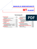 Manuális Sebességváltó: Tartalomjegyzék