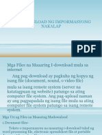 Aralin 13 Pagdodownload NG Impormasyong Nakalap