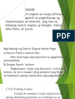 Aralin 11 Search Engine Home Page