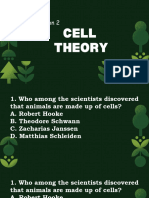 Activity 2 Cell Theory