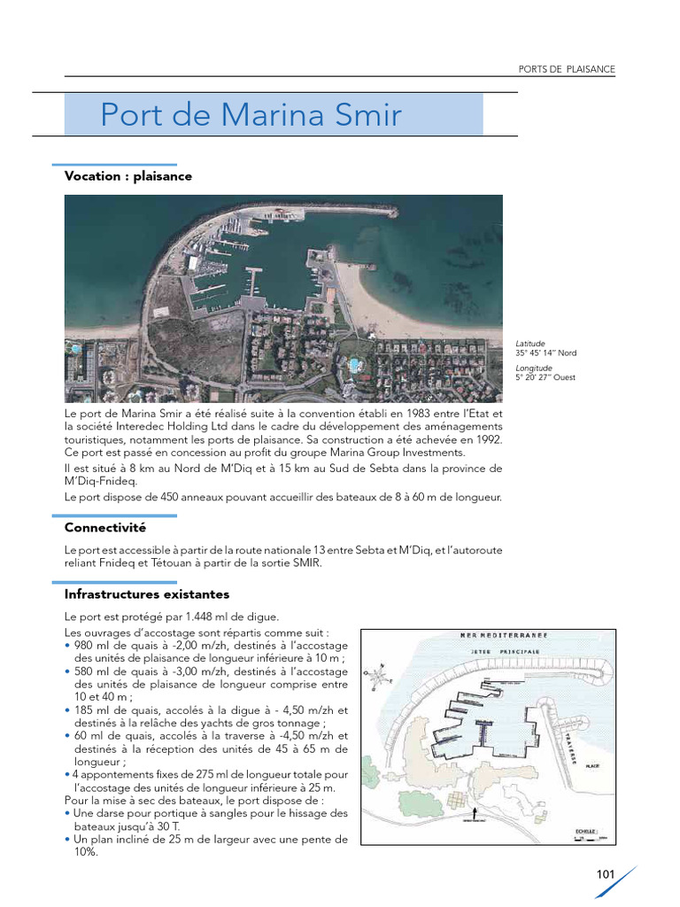 Port de Plaisance à Marina Smir | PDF