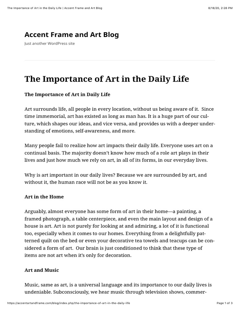 the-importance-of-art-in-the-daily-life-pdf-psychology-cognitive