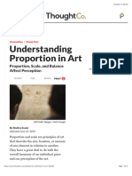 What Does Proportion Mean in Art